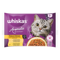Whiskas® Aromatic Selection Pollame Delicato 4x85g image