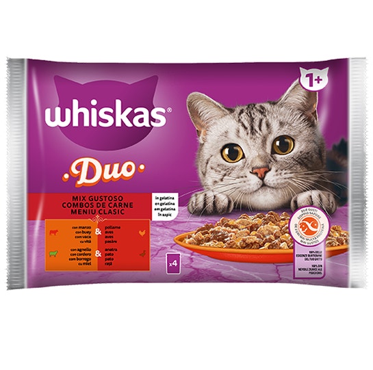 dWhiskas® Duo Mix Gustoso 85g