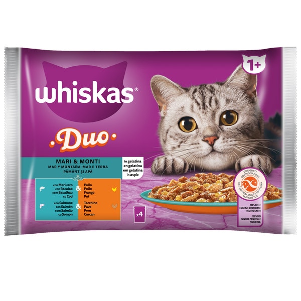 Whiskas® Duo Mari e Monti 85g