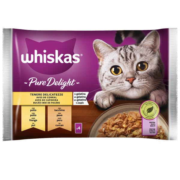 Whiskas® Pure Delight Tenere Delicatezze 85g