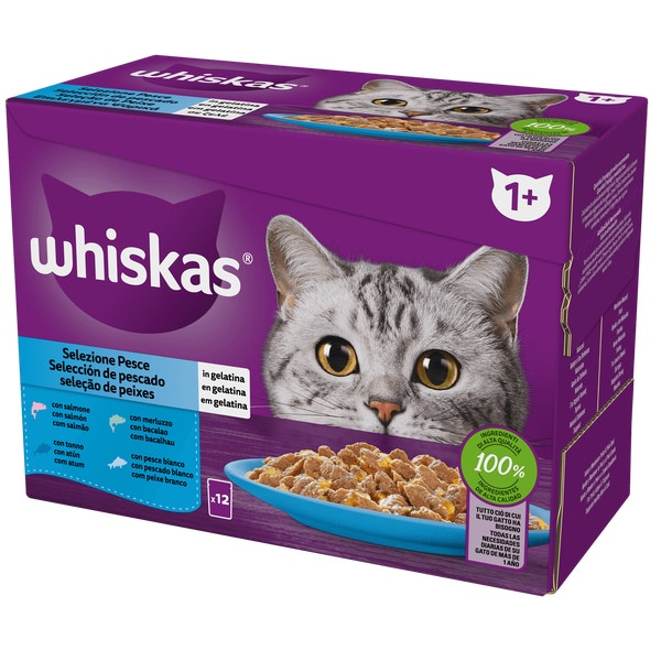 Whiskas® Core Selezione Pesce 12x85g