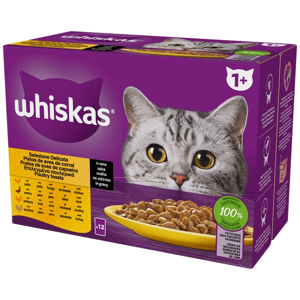 Whiskas® Core Selezione Delicata 12x85g