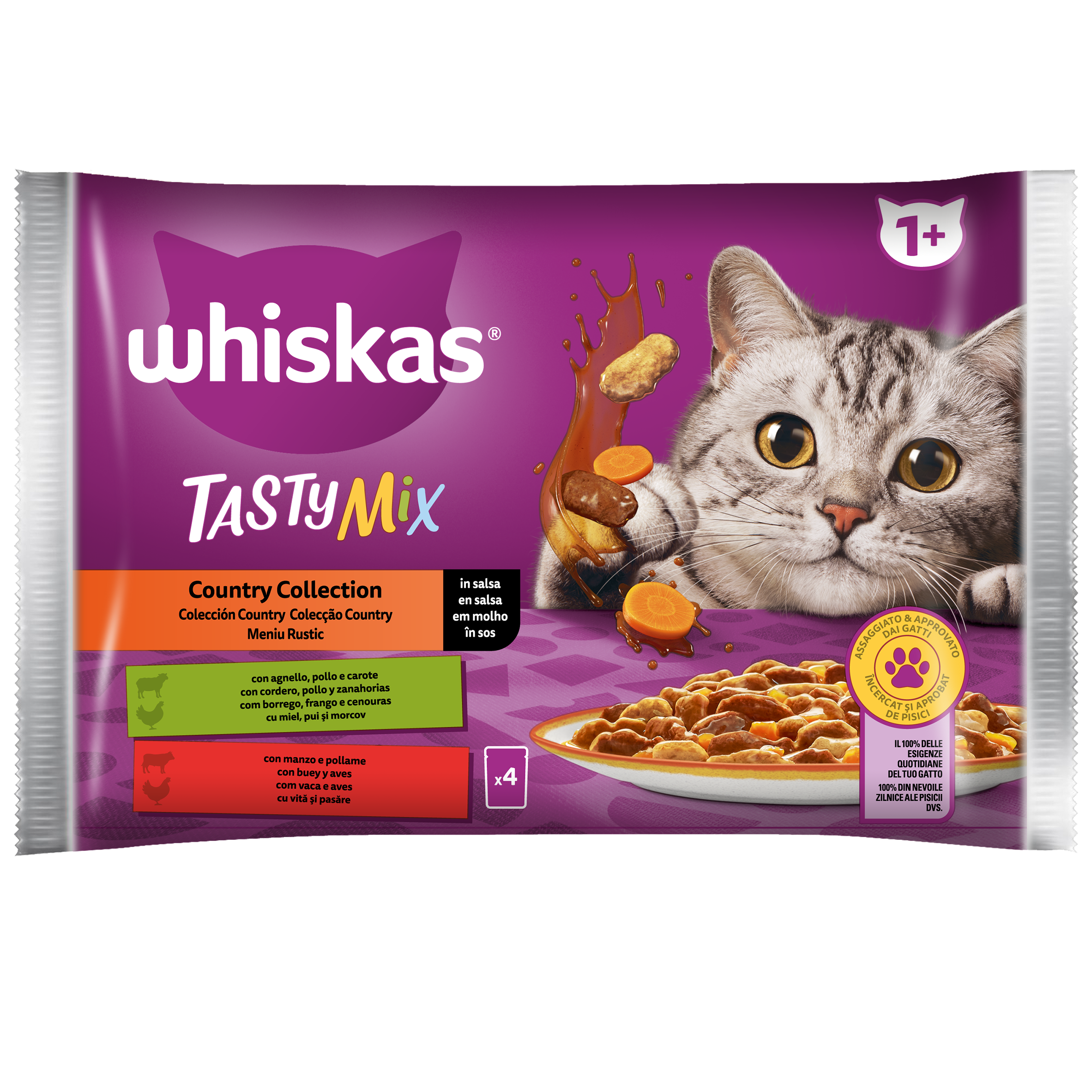 Whiskas® Tasty Mix Country Collection 85g