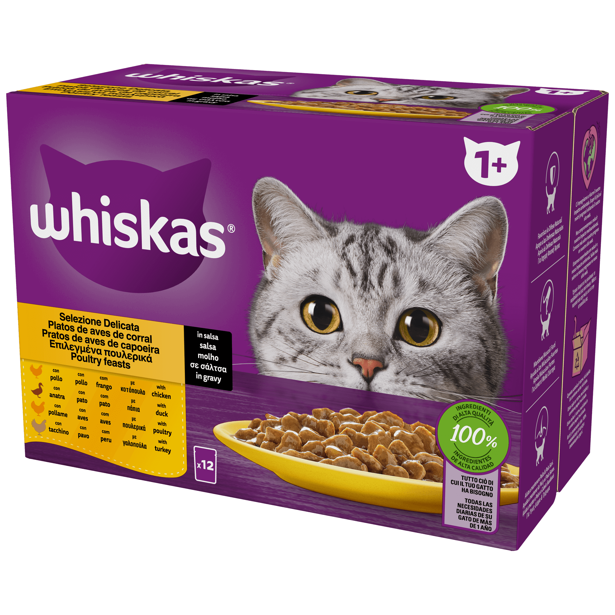Whiskas® Core Selezione Delicata 12x85g